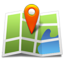 Landmark on the map